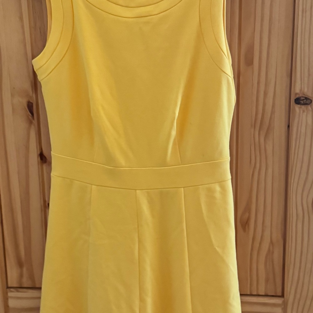 Banana Republic Yellow Sleeveless Dress
